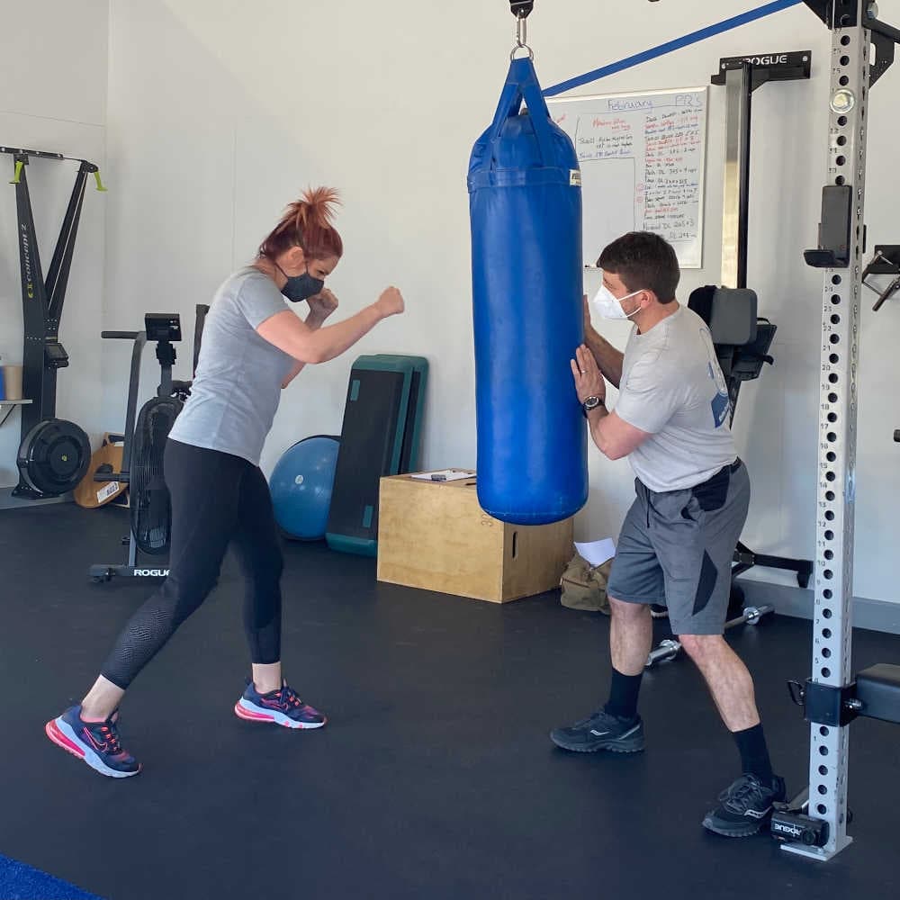 CrossFit style workout space. Semi-Private Personal Training also takes place here.