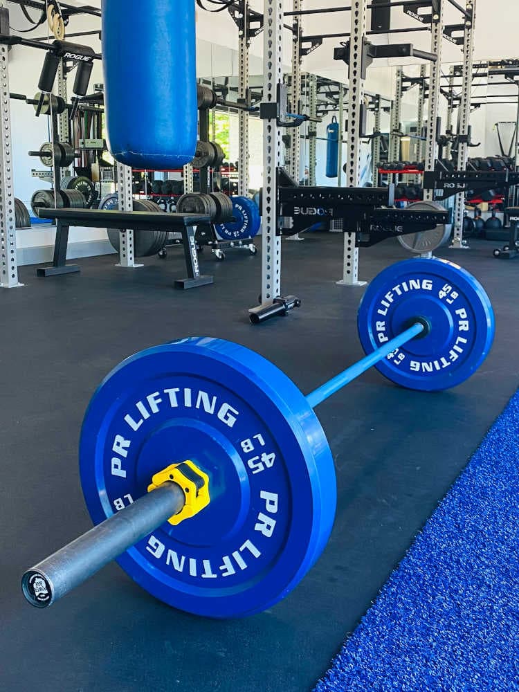 CrossFit style workout space. Semi-Private Personal Training also takes place here.